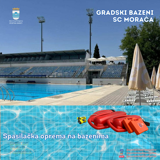 Otvoreni bazen SC Morača_Sportski objekti Podgorica